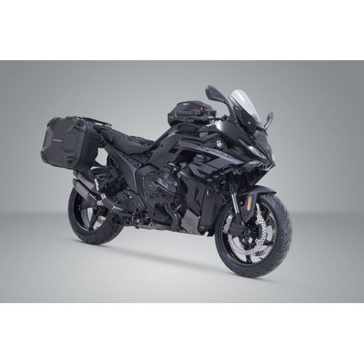SW MOTECH DUSC HARD CASE SYSTEM BLACK. 33/33 L. BMW R 1300 R / R 1300 RS (25-).