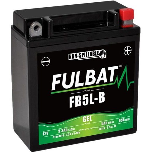 GELOVÁ BATERIE FULBAT FB5L-B GEL (YB5L-B GEL)