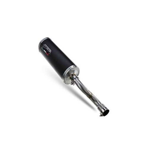 VÝFUK KOMPLETNÍ GPR EVO4 ROAD KYM.9.CAT.EVO4 MATNÁ ČERNÁ ZAHRNUJE ODNÍMATELNÝ DB KILLER A KATALYZÁTOR PRO KYMCO XCITING 400 / S / VS 2012-2015