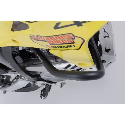 SW MOTECH CRASH BAR BLACK. SUZUKI DR-Z4S (25-).