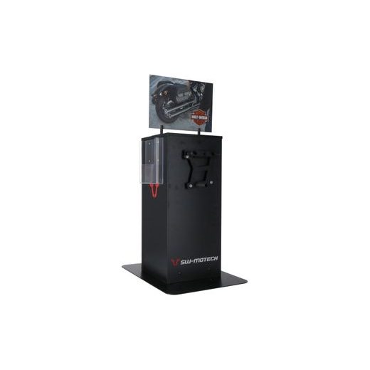 SW MOTECH SALES DISPLAY LEGEND GEAR LH BAGS BLACK.