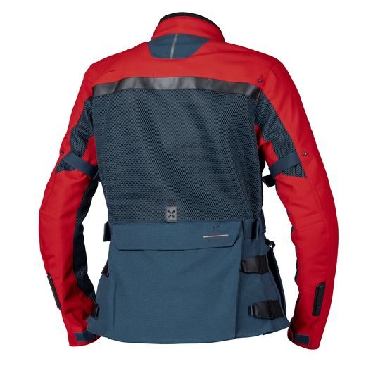 DÁMSKÁ BUNDA IXS VENTURE-BIG AIR 1.0 X2-061607 MODRO-ČERVENÁ XL