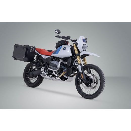 SW MOTECH TRAX ADV ALUMINIUM CASE SYSTEM BLACK. 37/45 L. BMW R 12 G/S (24-).