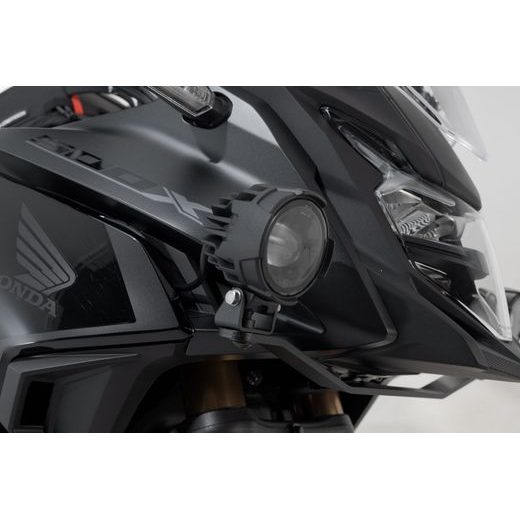 SW MOTECH EVO MLHOVÉ SVĚTLO DRŽÁKY KIT ČERNÁ. HONDA CB500X (18-).