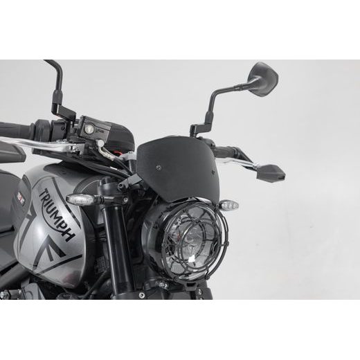 SW MOTECH VĚTRNÝ ŠTÍTEK -ČERNÝ, TRIUMPH TRIDENT 660 (21-).