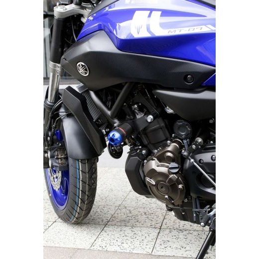 PROTEKTORY NA RÁM CLASIC - YAMAHA MT-07 / XSR / TRACER - DVOUBODOVÁ SADA ´14-X
