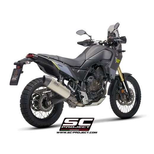 VÝFUKOVÝ SYSTÉM SC PROJECT PRO YAMAHA - TENERE' 700 (2019 - 2020) - X-PLORER II MUFFLER, TITANIUM, WITH CARBON FIBER END CAP