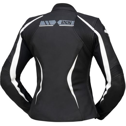 DÁMSKÁ SPORTOVNÍ BUNDA IXS RS-600 1.0 X73008 ČERNO-ŠEDO-BÍLÁ 42D