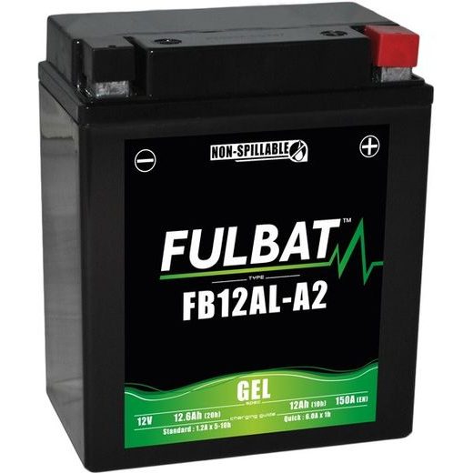 GELOVÁ BATERIE FULBAT FB12AL-A2 GEL (YB12AL-A2 GEL)