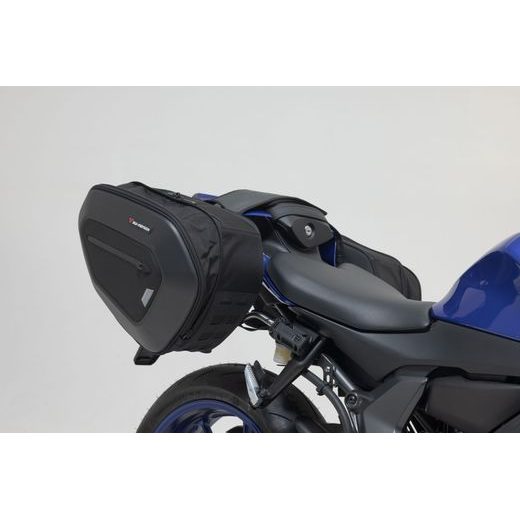 SW MOTECH PRO BLAZE SADDLEBAG SET BLACK. YAMAHA YZF-R7 (21-).