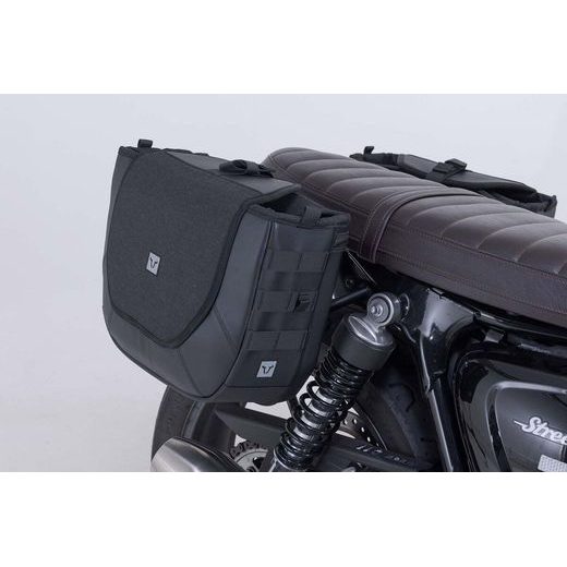 SW MOTECH LEGEND GEAR SIDE BAG SYSTEM V-LOC 11/11 L. STREET TWIN/CUP 900, SPEED TWIN 900.