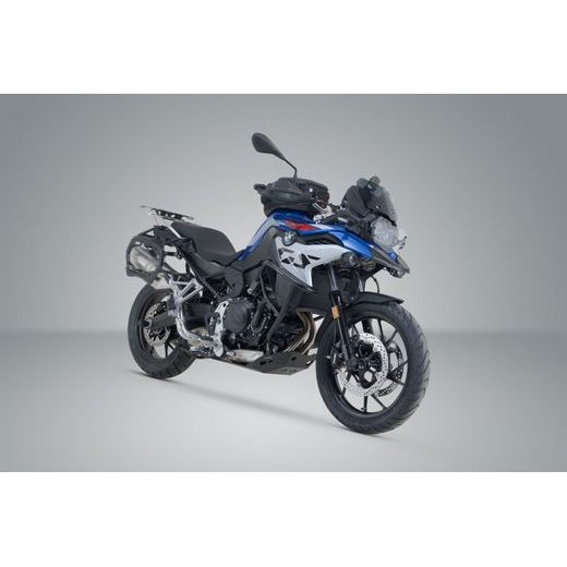 SW MOTECH ADVENTURE SET DUSC WITH TOP CASE XL BLACK. BMW F 750/800/850 GS. FOR PLASTIC RACK.