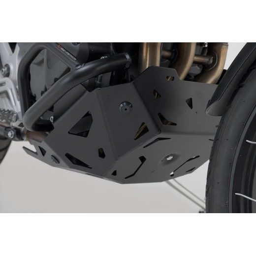 SW MOTECH ENGINE GUARD BLACK. TRIUMPH TIGER 1200 MODELLE (22-).