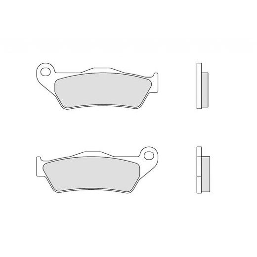 BRZDOVÉ DESTIČKY BREMBO 07BB28SP