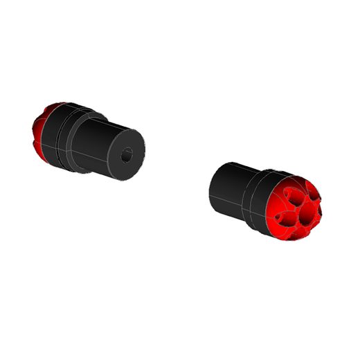 PROTEKTORY NA RÁM SLIDER - HONDA CB 600F HORNET + CBF 600 - 98-06