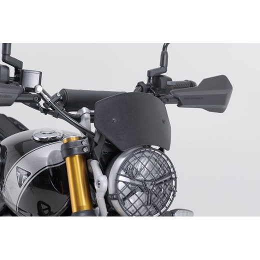 SW MOTECH ŠTÍTEK ČERNÝ, TRIUMPH SCRAMBLER 400 X (23-).