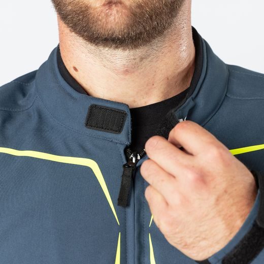 SPORTOVNÍ BUNDA IXS TS-PRO-ST-PLUS X55060 BLUE-YELLOW FLUO 3XL