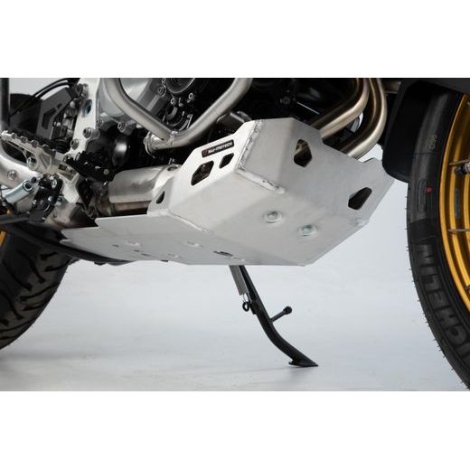 SW MOTECH KRYT MOTORU, STŘÍBRNÝ PRO BMW F 850 GS ADVENTURE (18-).
