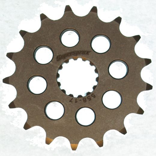 ŘETĚZOVÁ SADA D.I.D CHAIN - STŘÍBRNÝ ŘETĚZ 428 D, NETĚSNĚNÝ, KOLEČKO SUPERSPROX, ROZETA JT PRO YAMAHA DT 125 R 1988-1989