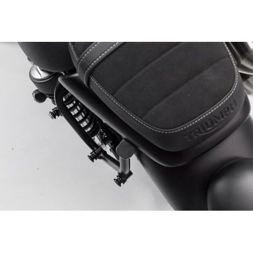 SW MOTECH LEGEND GEAR TAŠKA LEVÁ ČERNÁ VČ.NOSIČE TRIUMPH STREET SCRAMBLERU (16-).