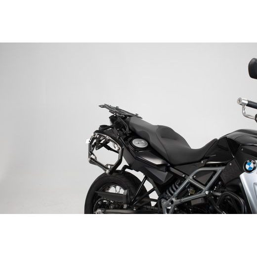 SW MOTECH TRAX ADV SADA SILVER. 37/45 L. BMW F 800 / 700 / 650 GS (08-).