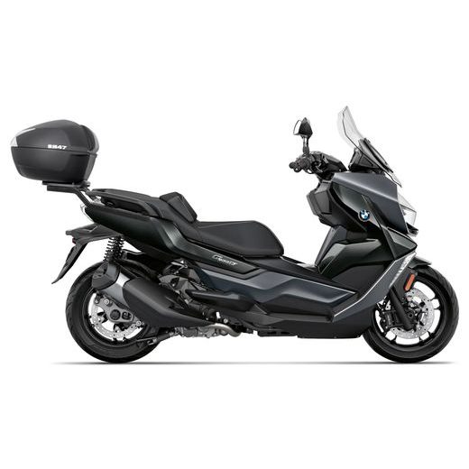 VRCHNÍ KUFR NA MOTORKU SHAD SH47 D0B47206 ČERNÁ/ČERVENÁ