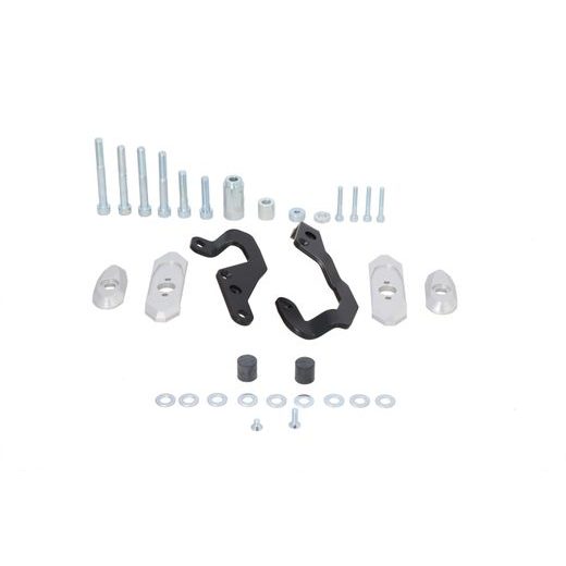 SW MOTECH CRASH PAD HOLDER BLACK. KAWASAKI Z 1000 SX (11-).