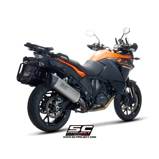 VÝFUKOVÝ SYSTÉM SC PROJECT PRO KTM - 1090 ADVENTURE (2017 - 2019) - ADVENTURE MUFFLER, TITANIUM