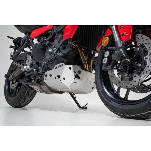SW MOTECH KRYT MOTORU STŘÍBRNÝ YAMAHA TRACER 9/GT (20-)/GT (22-).