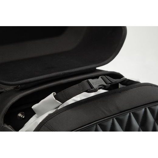 SW MOTECH LEGEND GEAR TAŠKA LH2-LEVÁ 25,5 L. 600D POLYESTER/KOŽENKA. PRO NOSIČ SLH LEVÝ