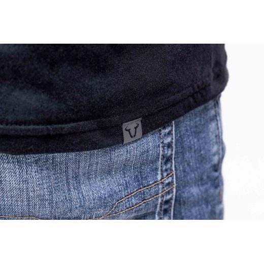 SW MOTECH MEN?S T-SHIRT - BLACK EDITION STREET LINE. BLACK. MEN?S. SIZE L.