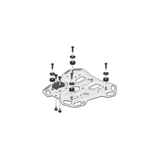 SW MOTECH ADVENTURE-RACK PRO DUCATI MULTISTRADA V4 MODELS (20-).