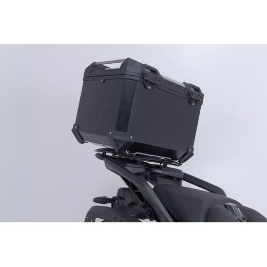 SW MOTECH ADVENTURE-RACK BLACK. R 1300 RS (25-). BMW TOPCASE MOUNT.