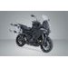 SW MOTECH TRAX ADV ALUMINIUM CASE SYSTEM PLATEADO. 45/45 L. YAMAHA TRACER 9/GT/GT (24-).
