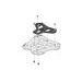 SW MOTECH URBAN ABS TOPCASE SYSTEM BLACK. CFMOTO 700MT / 800MT / 800MT EXPLORE.