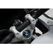SW MOTECH ZVÝŠENÍ ŘÍDÍTEK 40 MM BMW R1200GS (12-18), R1250GS /ADV.(18-). STŘÍBRNÉ