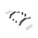 SW MOTECH CRASH PAD HOLDER BLACK. SUZUKI GSX-8S (22-).