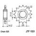 ŘETĚZOVÉ KOLEČKO JT JTF 1531-15 15 ZUBŮ, 525