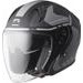 OTEVŘENÁ HELMA GMS VECTUS ZG11601 ČERNO-ŠEDÁ S