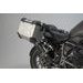 SW MOTECH TRAX ADV ALUMINUM CASE SYSTEM AKRAPOVIC SILVER. 45/37 L. BMW R 1250 GS/ADV/RALLY
