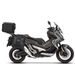 KOMPLETNÍ SADA BOČNÍCH ADVENTURE BRAŠEN SHAD TERRA TR40 A HLINÍKOVÉHO 55L VRCHNÍHO KUFRU, VČETNĚ MONTÁŽNÍ SADY SHAD HONDA X-ADV 750