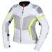 DÁMSKÁ SPORTOVNÍ BUNDA IXS TRIGONIS-AIR X51064 LIGHT GREY-GREY-NEON YELLOW D2XL
