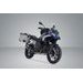 SW MOTECH TRAX ADV ALUMINIUM CASE SYSTEM SILVER. 37/37 L. BMW R 1300 GS (23-).