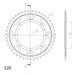 ŘETĚZOVÁ SADA D.I.D CHAIN - ZLATÝ ŘETĚZ 520 VX, X-KROUŽEK, KOLEČKO JT POGUMOVANÉ, ROZETA SUPERSPROX PRO KAWASAKI KLR 650 1990-2018