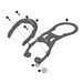 SW MOTECH PRO TANK RING BLACK. HONDA CMX REBEL 1100 (20-)