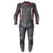 2PCS LEATHER SUIT GMS GR-1 ZG70000 ČERNO-ČERVENO-BÍLÁ 56H