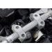 SW MOTECH VARIABILNÍ ZVÝŠENÍ ŘÍDÍTEK O PRŮMĚRU 28MM, H 28, STŘÍBRNÉ