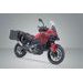 SW MOTECH TRAX ADV ALUMINUM CASE SYSTEM BLACK. 45/37 L. DUCATI MULTISTRADA V2/V2S (24-).