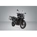 SW MOTECH TRAX ADV ALUMINIUM CASE SYSTEM SILVER. 45/37L. TRIUMPH TIGER 900/GT/RALLY/PRO.