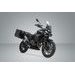 SW MOTECH TRAX ADV ALUMINUM CASE SYSTEM AKRAPOVIC BLACK. 45/37 L. TRIUMPH TIGER 900 (19-23